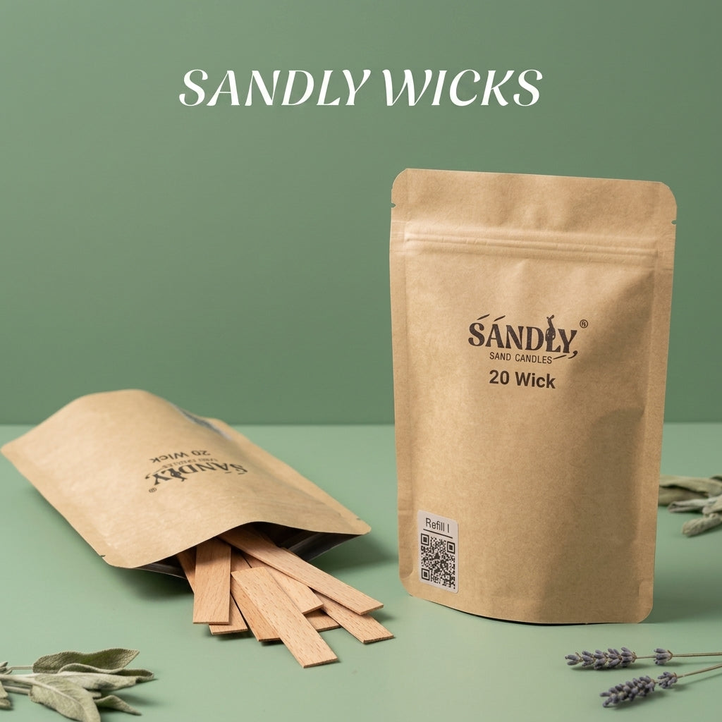 Refill - Sandly's Candle Wooden Wick