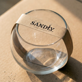 Round Glass Holder