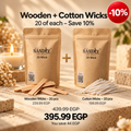 Pick Wooden & Cotton 20 Wicks - Save 10%