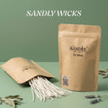 Refill - Sandly's Candle Ordinary Wick